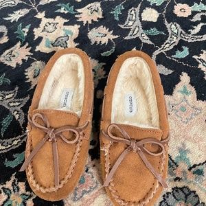 Crew Cuts K12 Tan House Slippers Never Worn